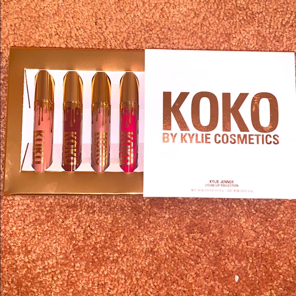 Limited edition Koko and Kylie cosmetics lipsticks